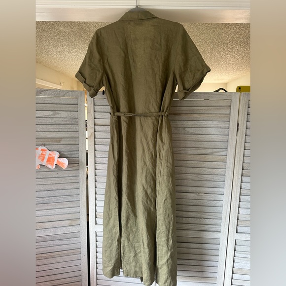 Eleta Linen Maxi Dress - Picture 2 of 5